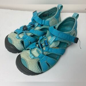 Keen Newport H2 Turquoise Blue Sandals size 2